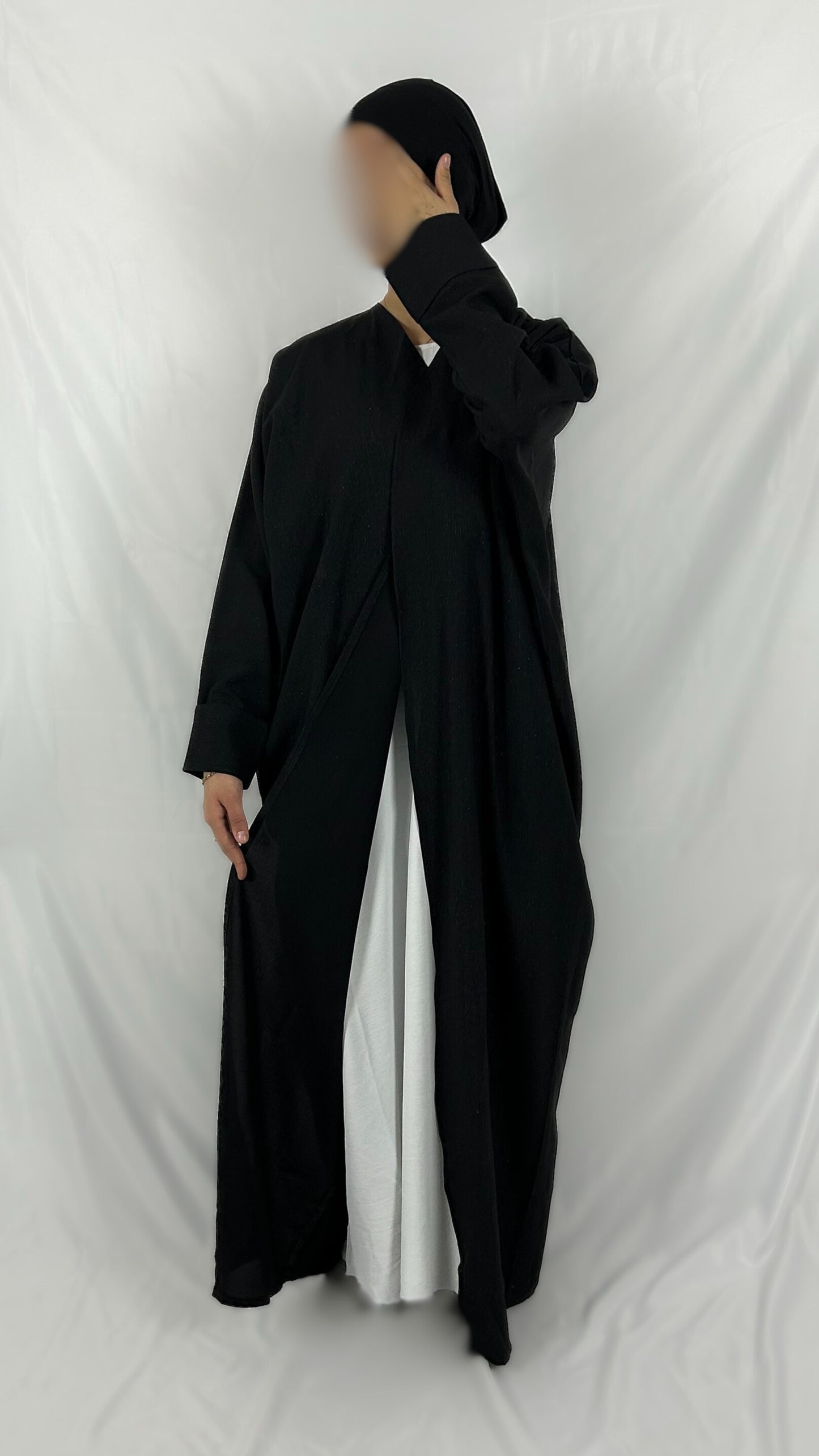 Kimono avec Léger Effet Pailleté